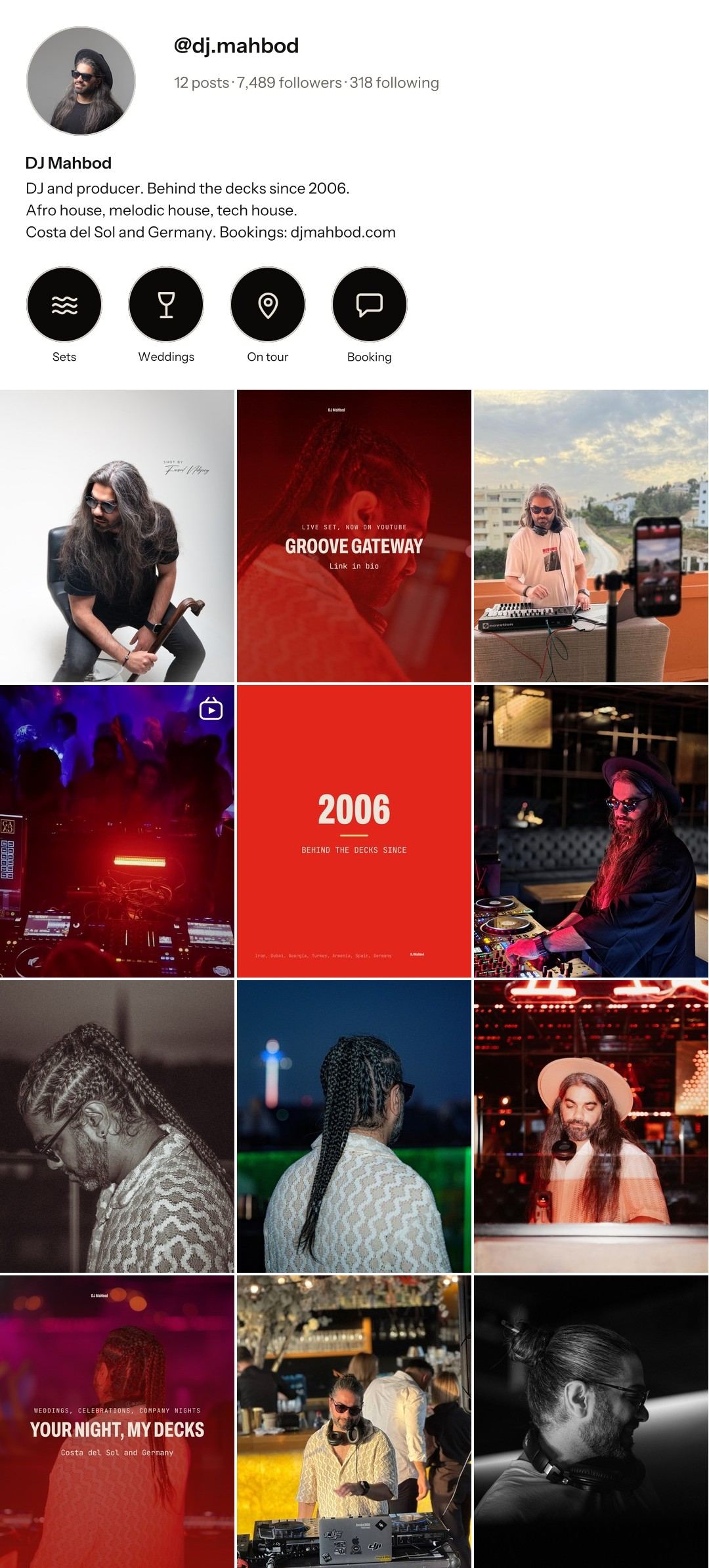 DJ Mahbod Instagram